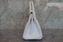 Load image into Gallery viewer, HERMES BIRKIN 25 Epsom leather White □R Engraving Hand bag 700080085