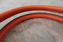 将图片加载到图库查看器,HERMES/BOLIDE 31 Clemence leather Orange poppy T刻印 Shoulder bag 800050090