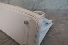 Load image into Gallery viewer, HERMES BIRKIN 25 Epsom leather White □R Engraving Hand bag 700080085