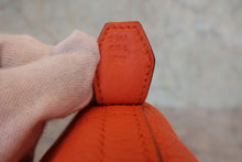 将图片加载到图库查看器,HERMES/BOLIDE 31 Clemence leather Orange poppy T刻印 Shoulder bag 800050090