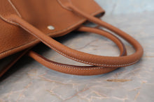 将图片加载到图库查看器,HERMES  GARDEN PARTY PM Negonda leather Gold □K刻印 Tote bag 700100167