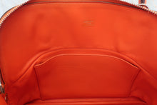 将图片加载到图库查看器,HERMES/BOLIDE 31 Clemence leather Orange poppy T刻印 Shoulder bag 800050090