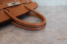 将图片加载到图库查看器,HERMES BIRKIN 30 Togo leather Gold □Q刻印 Hand bag 800020085