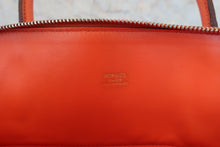 将图片加载到图库查看器,HERMES/BOLIDE 31 Clemence leather Orange poppy T刻印 Shoulder bag 800050090