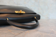 将图片加载到图库查看器,HERMES KELLY 32 Box carf leather Black ○W刻印 Shoulder bag 800080014