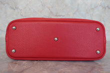 将图片加载到图库查看器,HERMES/BOLIDE 31 Clemence leather Rouge casaque □Q刻印 Shoulder bag 800020176