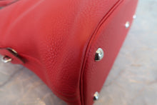 将图片加载到图库查看器,HERMES/BOLIDE 31 Clemence leather Rouge casaque □Q刻印 Shoulder bag 800020176