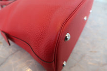 将图片加载到图库查看器,HERMES/BOLIDE 31 Clemence leather Rouge casaque □Q刻印 Shoulder bag 800020176