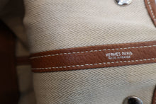 将图片加载到图库查看器,HERMES  GARDEN PARTY PM Negonda leather Gold □K刻印 Tote bag 700100167