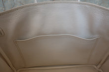Load image into Gallery viewer, HERMES BIRKIN 25 Epsom leather White □R Engraving Hand bag 700080085