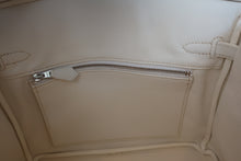 Load image into Gallery viewer, HERMES BIRKIN 25 Epsom leather White □R Engraving Hand bag 700080085
