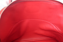 将图片加载到图库查看器,HERMES/BOLIDE 31 Clemence leather Rouge casaque □Q刻印 Shoulder bag 800020176