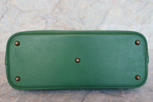 將圖片載入圖庫檢視器 HERMES/エルメス ボリード35 バイカラー クシュベル グリーン/ネイビー 〇V刻印 ショルダーバッグ 700090136