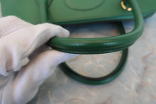 画像をギャラリービューアに読み込む, HERMES/エルメス ボリード35 バイカラー クシュベル グリーン/ネイビー 〇V刻印 ショルダーバッグ 700090136