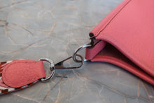 将图片加载到图库查看器,HERMES EVELYNE TPM Clemence leather Rose azalee Y刻印 Shoulder bag 700120052