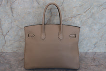 画像をギャラリービューアに読み込む, HERMES/エルメス バーキン35 トゴ トゥルティエールグレー □L刻印 ハンドバッグ 700080079