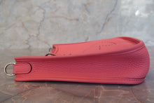 将图片加载到图库查看器,HERMES EVELYNE TPM Clemence leather Rose azalee Y刻印 Shoulder bag 700120052