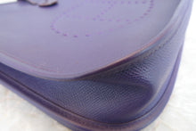 將圖片載入圖庫檢視器 HERMES/エルメス エブリン3PM ヴォーエプソン ウルトラバイオレット X刻印 ショルダーバッグ 700030197