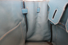 画像をギャラリービューアに読み込む, HERMES/エルメス バーキン30 トリヨンクレマンス ブルージーン □H刻印 ハンドバッグ 800010032