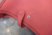 将图片加载到图库查看器,HERMES EVELYNE TPM Clemence leather Rose azalee Y刻印 Shoulder bag 700120052
