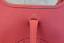 将图片加载到图库查看器,HERMES EVELYNE TPM Clemence leather Rose azalee Y刻印 Shoulder bag 700120052