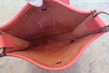 将图片加载到图库查看器,HERMES EVELYNE TPM Clemence leather Rose azalee Y刻印 Shoulder bag 700120052