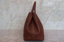 將圖片載入圖庫檢視器 HERMES/エルメス ガーデンパーティPM ネゴンダ ブラウン □K刻印 トートバッグ 700090141