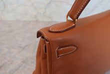 画像をギャラリービューアに読み込む, HERMES/エルメス ケリー28 ヴォースイフト ゴールド 〇Y刻印 ハンドバッグ 800010073