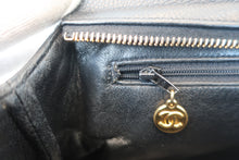 Load image into Gallery viewer, CHANEL Matelasse chain shoulder bag Caviar skin Black/Gold hadware Shoulder bag 800060109