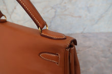 画像をギャラリービューアに読み込む, HERMES/エルメス ケリー28 ヴォースイフト ゴールド 〇Y刻印 ハンドバッグ 800010073