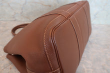 將圖片載入圖庫檢視器 HERMES/エルメス ガーデンパーティPM ネゴンダ ブラウン □K刻印 トートバッグ 700090141