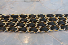 Load image into Gallery viewer, CHANEL Matelasse chain tote bag Lambskin Black/Gold hadware Tote bag 800080126