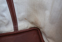 將圖片載入圖庫檢視器 HERMES/エルメス ガーデンパーティPM ネゴンダ ブラウン □K刻印 トートバッグ 700090141