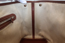 將圖片載入圖庫檢視器 HERMES/エルメス ガーデンパーティPM ネゴンダ ブラウン □K刻印 トートバッグ 700090141