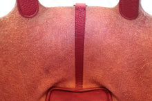 画像をギャラリービューアに読み込む, HERMES/エルメス ピコタンロックPM トリヨンクレマンス ルビー □R刻印 ハンドバッグ 700120031