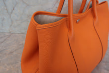 將圖片載入圖庫檢視器 HERMES/エルメス ガーデンパーティPM ネゴンダ オレンジ □N刻印 トートバッグ 700090113