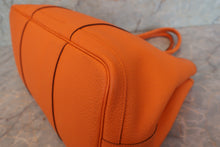將圖片載入圖庫檢視器 HERMES/エルメス ガーデンパーティPM ネゴンダ オレンジ □N刻印 トートバッグ 700090113