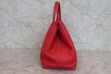 将图片加载到图库查看器,HERMES GARDEN PARTY PM Epsom leather Rouge casaquevA刻印 Tote bag 800040012