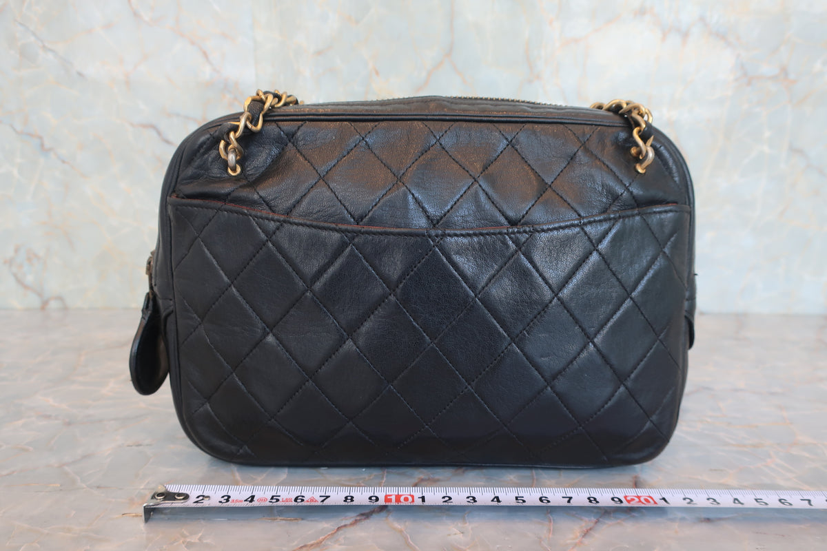 CHANEL/シャネル マトラッセチェーンショルダーバッグ ラムスキン