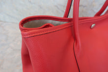 将图片加载到图库查看器,HERMES GARDEN PARTY PM Epsom leather Rouge casaquevA刻印 Tote bag 800040012