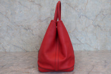 将图片加载到图库查看器,HERMES GARDEN PARTY PM Epsom leather Rouge casaquevA刻印 Tote bag 800040012