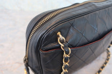 画像をギャラリービューアに読み込む, CHANEL/シャネル マトラッセチェーンショルダーバッグ ラムスキン ブラック/ゴールド金具 ショルダーバッグ 800060216