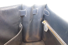 画像をギャラリービューアに読み込む, HERMES/エルメス ケリー28 ボックスカーフ ネイビー 〇J刻印 ハンドバッグ 700060052