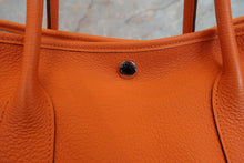 將圖片載入圖庫檢視器 HERMES/エルメス ガーデンパーティPM ネゴンダ オレンジ □N刻印 トートバッグ 700090113
