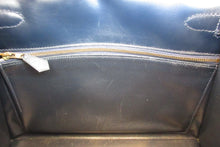 画像をギャラリービューアに読み込む, HERMES/エルメス ケリー28 ボックスカーフ ネイビー 〇J刻印 ハンドバッグ 700060052