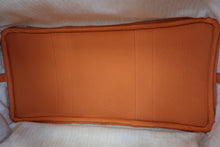 將圖片載入圖庫檢視器 HERMES/エルメス ガーデンパーティPM ネゴンダ オレンジ □N刻印 トートバッグ 700090113