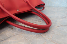 将图片加载到图库查看器,HERMES GARDEN PARTY PM Epsom leather Rouge casaquevA刻印 Tote bag 800040012