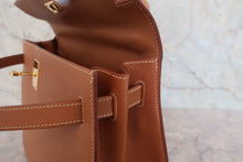画像をギャラリービューアに読み込む, HERMES/エルメス ケリー32 クシュベル ゴールド □C刻印 ショルダーバッグ 800020166