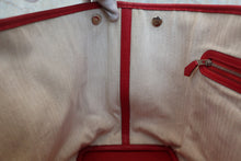 将图片加载到图库查看器,HERMES GARDEN PARTY PM Epsom leather Rouge casaquevA刻印 Tote bag 800040012