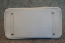 Load image into Gallery viewer, HERMES BIRKIN 35 Clemence leather White □R Engraving Hand bag 700050002